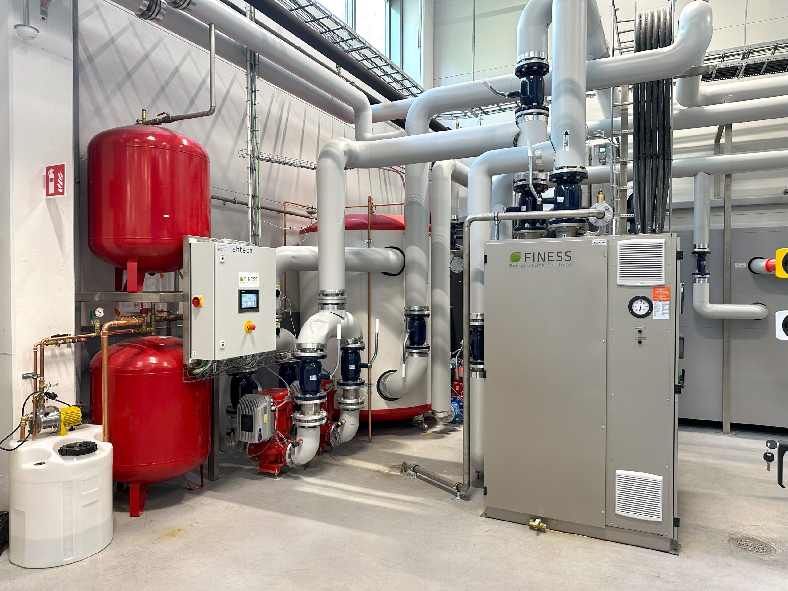 Teollisuuspesulan energiajärjestelmä