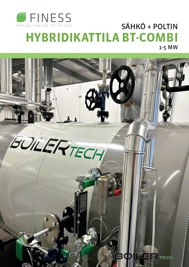 Sähkö Ja Poltin Hybridikattila BT-Combi 1-5MW