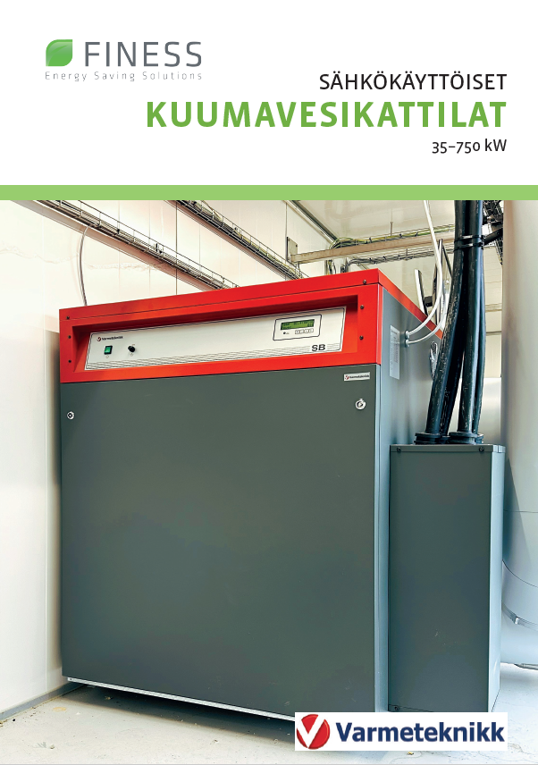 Sähkökäyttöiset kuumavesikattilat 35-750kW