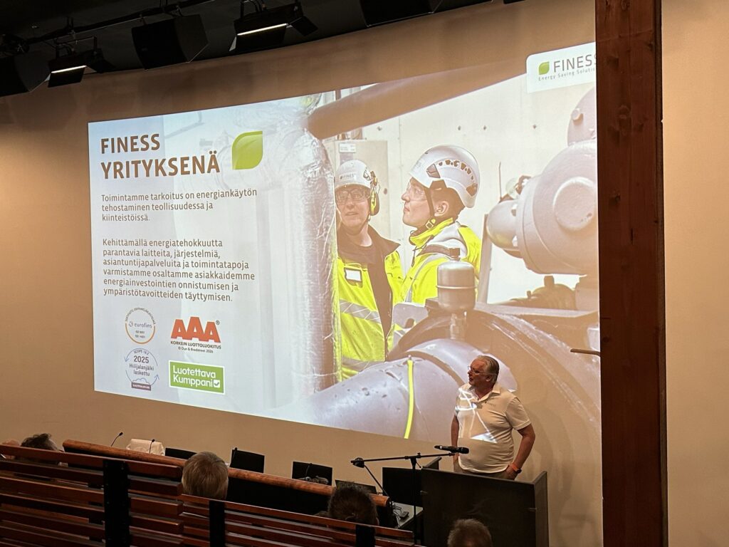 Juha Pekka Finess Energy Oy Seminaari